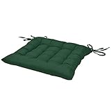 Beautissu Stuhlkissen Lea 40x40x5 cm Sitzkissen für Stühle im Indoor & Outdoor-Bereich mit Dicker Polsterung DKL. Grün & div Farben wählbar Beautissu Stuhlkissen Lea 40x40x5 cm Sitzkissen für Stühle im Indoor & Outdoor-Bereich mit Dicker Polsterung DKL. Grün & div Farben wählbar