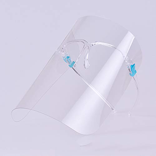 Preisvergleich Produktbild Czz-Gesichtsschutzblech, Kochende Dämpfe Der Küche, Ölspritzmaske, Staubdichte Transparente Maske des Vollen Gesichtes, Kochendes Gesichtsschutzöl Kochend,A,Maske