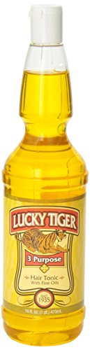 Lucky Tiger 3 Purpose Hair Tonic, 16 Fluid Ounce - 4