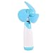 Produktbild Handventilator SUCES Mini Handventilator Ventilatoren Notebook Laptop Computer Geschwindigkeiten für Indoor Outdoor Angetrieben Batterie Helle Farbe Ventilator Turbo-Ventilator (1cm*1cm*1cm, Blau)