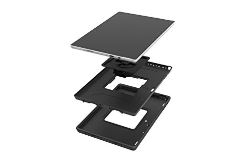 Incipio Capture Rugged Case f  r Microsoft Surface Pro 4   Pro  2017  - von Microsoft zertifizierte  extrem robuste Schutzh  lle  Handschlaufe   Schul