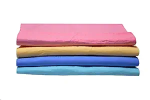 SoftSwiss Chamois Dry and Wet Cleaning Cloth, Special Cleaning Cloth for Car, Bike, Home, Kitchen, Office (Size: 43*32cm, Pack of 5)