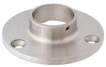 Edelstahl Wandanschluss für Rohr 33,7 mm – V2A - 2