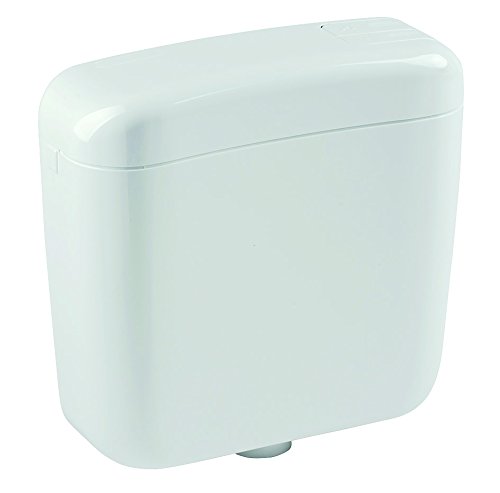 Preisvergleich Produktbild Schwab WC Aufputz Spülkasten Zweimengenfunktion weiß m. Zubehör Modell 102.0101