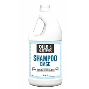 Oils & Butters Shampoo Base Sulphate & Paraben Free 1Ltr.