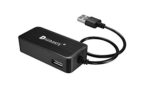 Digimate® USB 2.0 zu Ethernet Adapter | 1x RJ45 10/100 Gigabit Ethernet LAN Netzwerk Adapter | 2x USB-Anschluss | für Mac, iMac, MacBook Pro Air, Ultrabooks, Laptops, Tablet PCs - 3