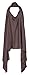 BambooMama Bamboo Breastfeeding Scarf - Cocoa - Discreet Nursing Cover And Scarf In One - The Ideal Gift For A New Mother