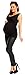 Zeta Ville - Women's Maternity Nursing Wrap Front T-shirt Top Shirt M-3XL - 371c (Black, 16)