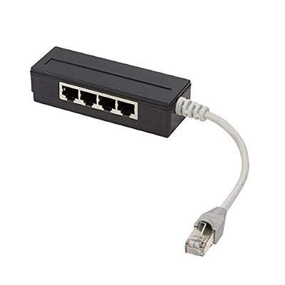 LogiLink MP0032 Splitter RJ45 4 Ports Noir