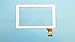 Produktbild Weiss Touchscreen Digitizer Glas komp. Mit Master Tablet 9 mod.949 9''