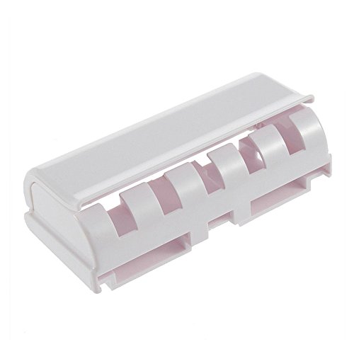 Fenrad® Automatischer Zahnpastaspender, handfreie Bedienung, mit Zahnbürstenhalter (5 Plätze) - 8