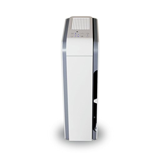 HEPA Luftreiniger bis 60m², ultraleise, mit Feinstaubsensor, Partikelanzeige, Nachtmodus und 6 Stufen Reinigung - 4