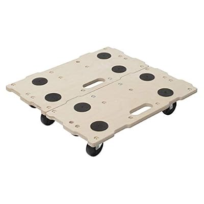 Wolfcraft Support roulant de manutention bois, charge supportée 200 kg, WOLFCRAFT