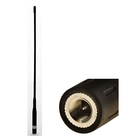 CometOriginal HT-224 Handheld 146/223/446 Tri-Band / Wide Receive: 118-160, 180-280, 360-520 MHz Antenna - Connector SMA
