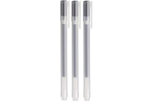 [Zestaw 3] Długopis Muji czarny tusz żelowy 0,38 mm 18727674 z Japonii