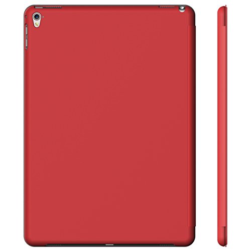 iPad Pro 9.7 Hülle, JETech iPad Pro 9.7 Slim-Fit Smart Case Hülle Schutzhülle Tasche mit Leichte Ständer und Auto Schlaf / Wach Funktion für Apple iPad Pro 9.7 (Rot) - 2
