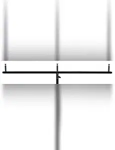 VTS Multipurpose T-Bar Rod for Studio Lights, Flashes, Umbrellas, DJ Lighting, Microphones etc.-(Stand for 3Light)