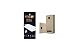Firetalk Mobile Accessory Combo For Motorola Moto Z Play-(golden)(1 Plastic back cover with 1 flexible series tempered) RS.275.00