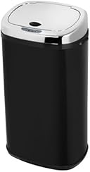 Morphy Richards Square Sensor Bin, 42 L - Black