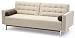 Produktbild Loungecouch 3-er Schlafsofa Polster mit Bettfunktion Federkern Beige