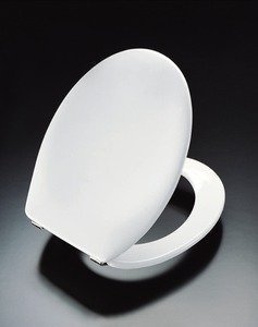 Pressalit WC-Sitz Scandinavia weiß mit Deckel und Universalscharnier (BN3), 1 Stück, 75000-UN3999