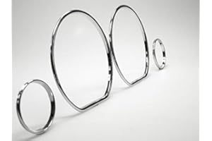 ‎LETRONIX LETRONIX Chrom Tachoringe Tacho Ringe zum Clipsen geeignet für Fahrzeug Golf 3 Vento Polo 6n & Ibiza