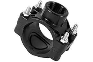 M-N RAINMAN Anbohrschelle für Regner 25,32,40,50,63,70 mm PE-Rohr Profil-Qualität Verbinder (32mmx1/2")