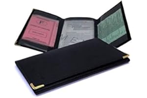 KMSTARS Étui Permis Carte Grise Assurance Homme Femme Etui permis Carte Grise Assurance