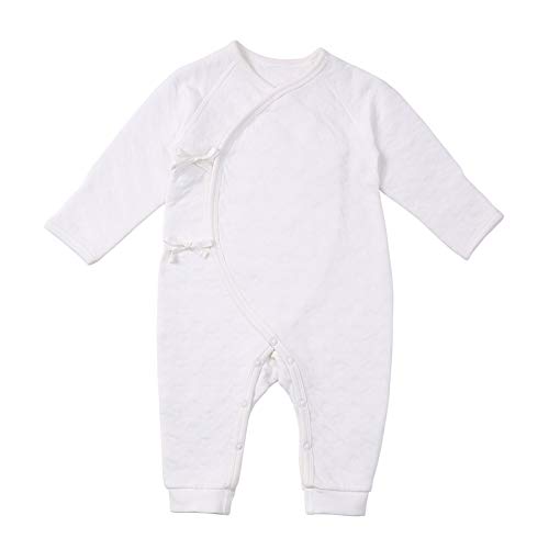 i-baby Bambino Pagliaccetto in Cotone Neonata Pigiama Pima Camicie da Notte Premium Manica Lunga (3-6mesi)