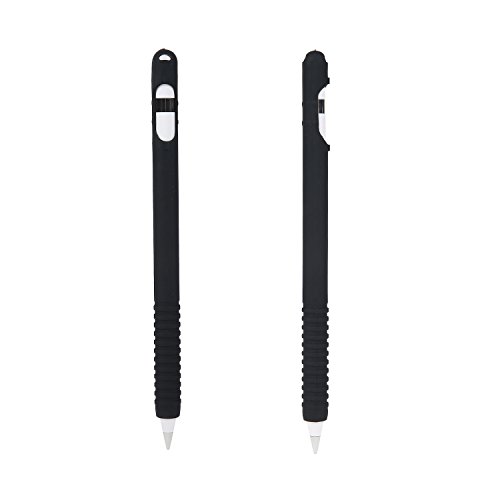Jiajun Pencil Schutzhülle Huelle Sleeve für 9.7 and 12.9 Inch iPad Pro Apple Pencil Schwarz - 2
