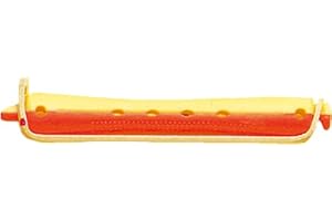 Fripac-Medis Bigoudis LW Rouge/Jaune 9 mm 10 Pièces