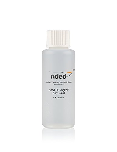 NDED Acryl-Liquid Flüssigkeit mit Haftvermittler gegen Liftings mit Sun-Blocker für Acrylnägel, 100 ml, lufthärtend