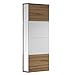 Produktbild BFK Möbel Collection 393112 Dielenschrank Ergon, 34 x 72 x 200 cm, kernbuche, wachseffektlack