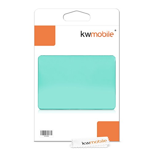 kwmobile Crystal Hülle für Apple MacBook Pro Retina 13″ (ab Ende 2012) Hard Case – dünne durchsichtige transparente Schutzhülle Cover Tasche Türkis Transparent - 7