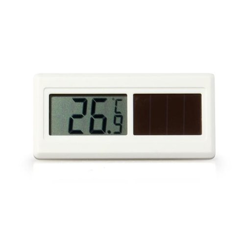 Solar Digital Innen Thermometer Kombigerät Temperatur Messgerät - 3