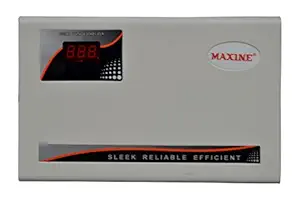 Maxine 5kva Triple Booster AC Stabilizer - Pick Up from 130v (White)