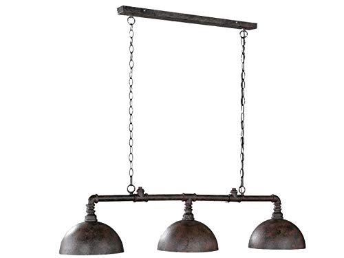 Honsel 67712 Lampe Suspendue, Rostfarbig Antik