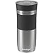 Produktbild CONTIGO Thermobecher Byron Stainless Steel 470 ml mit persönlicher Rund-Gravur Silikon-Manschette praktischer Snapseal-Verschluss auslaufsicher Edelstahl