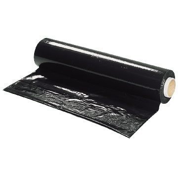 Price comparison product image Black Pallet Wrap 500mm X 250m 25micron
