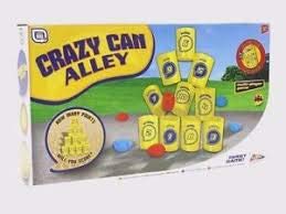 Grafix Juego de jardín al Aire Libre para niños Crazy Can Alley