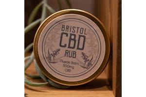 BRISTOL CBD CBD Skin & Muscle Rub (Comfrey and Arnica) - 500mg in 50ml Tin