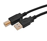 druckerkabel usb media markt Hochgeschwindigkeit USB 2.0-Standard / Abwärtskompatibilität zu USB1.1, problemlose und schnelle Datenübertragung für Peripherie-Geräte wie Drucker oder Multifunktionsgeräte, Scanner, Modem usw.