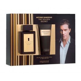 Preisvergleich Produktbild ANTONIO BANDERAS DAS GOLDENE GEHEIMNIS FÜR MÄNNER 200ML + NACH LOTION 100ML