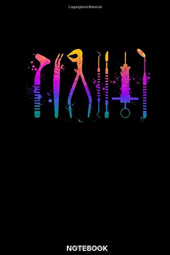 Preisvergleich Produktbild Notebook: Das perfekte Geschenk Notizbuch für Zahnarzt, Zahnärztin, Dentist, Zahnarzthelferin, Zahntechniker, Chirurg, Kieferorthopäde egal ob privat ... dieses Notizbuch immer für Notizen zur Hand