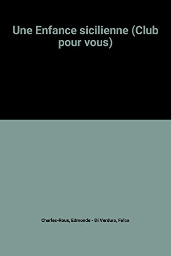 couverture de : Une Enfance sicilienne