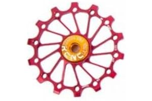 Ruleta Cambio KCNC Ultra Compatible Sram/Shimano X-Sync Monoplato Rojo 14 Dientes