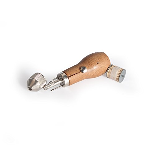 Professional Speedy Stitcher N?hen Awl Hand Stitcher Repair Tool Kit f¨¹r Leder und schwere Stoffe, inkl. 2 N?hnadeln und Leinenzwirn - 3