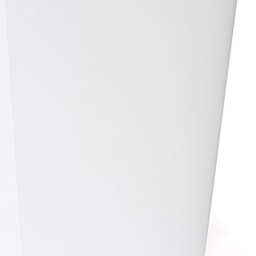 Papelera Osco  Hi Gloss  fuerte pl  stico papelera  Blanco