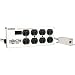 Tripp Lite Isobar 8 Outlet 120V Surge Suppressor - Receptacles: 8 x NEMA 5-15R - 3840J - IB8RM RS.19119.00