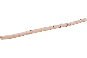 ‎IWERK iWerk® – Birkenstamm Natur | Echtes Premium Birkenholz ideal für DIY | Natürliche Deko für Wohnzimmer & Schlafzimmer | Raumteiler Ideen | AST zum Aufhängen | Birkenstämme (90 cm, Ø 2-4 cm)